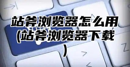 站斧浏览器怎么用(站斧浏览器下载)