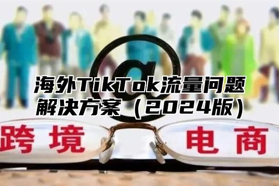 海外TikTok流量问题解决方案2025版