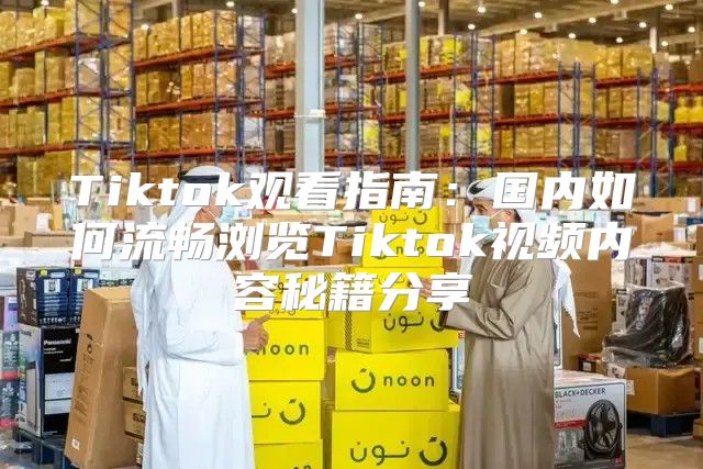 Tiktok观看指南：国内如何流畅浏览Tiktok视频内容秘籍分享