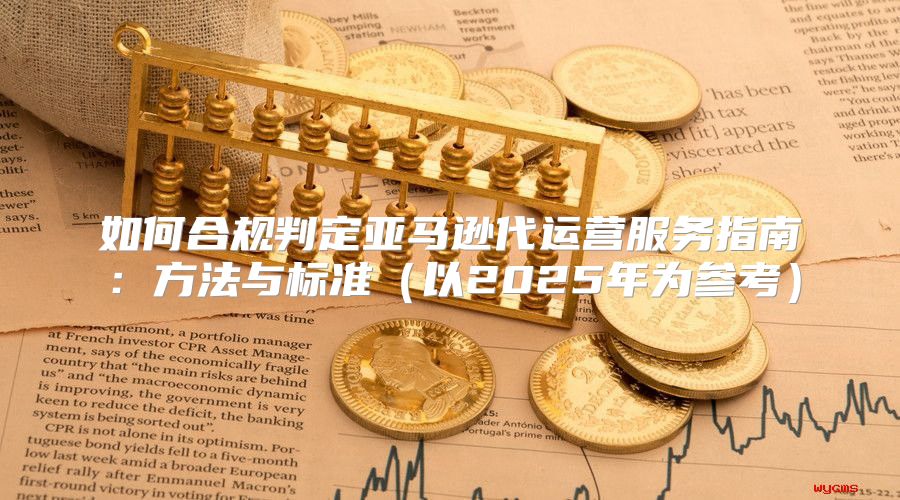 如何合规判定亚马逊代运营服务指南：方法与标准以2025年为参考