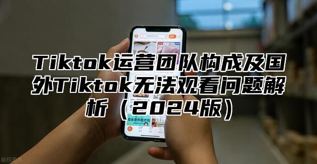 Tiktok运营团队构成及国外Tiktok无法观看问题解析2025版