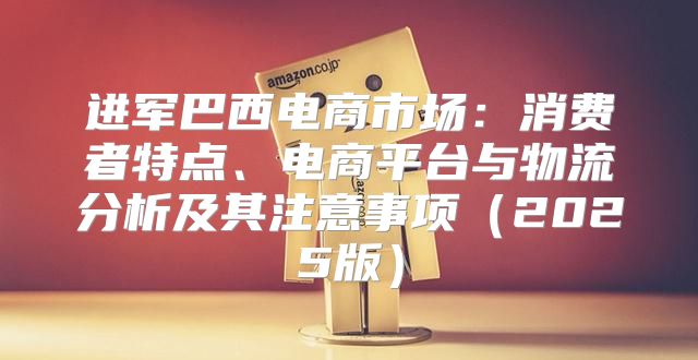 进军巴西电商市场：消费者特点、电商平台与物流分析及其注意事项2025版