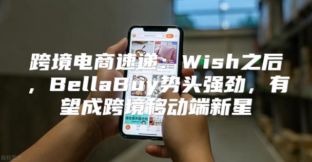 跨境电商速递：Wish之后，BellaBuy势头强劲，有望成跨境移动端新星