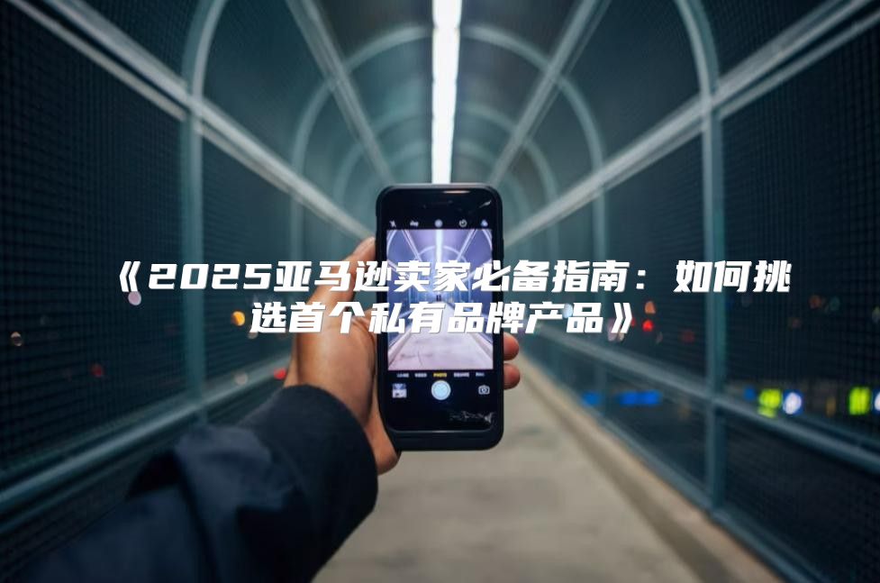 2025亚马逊卖家必备指南：如何挑选首个私有品牌产品