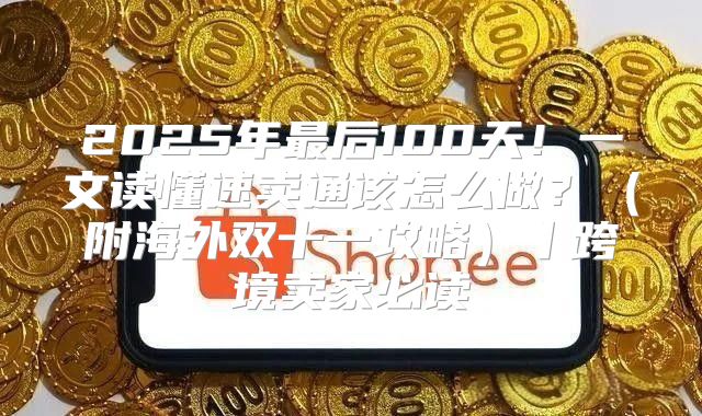 2025年最后100天！一文读懂速卖通该怎么做？附海外双十一攻略丨跨境卖家必读