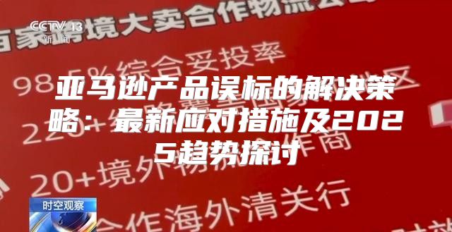 亚马逊产品误标的解决策略：最新应对措施及2025趋势探讨