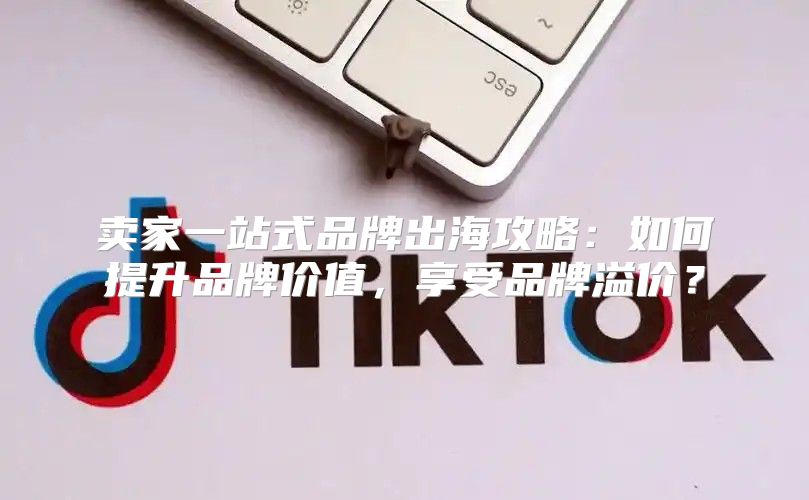 卖家一站式品牌出海攻略：如何提升品牌价值，享受品牌溢价？