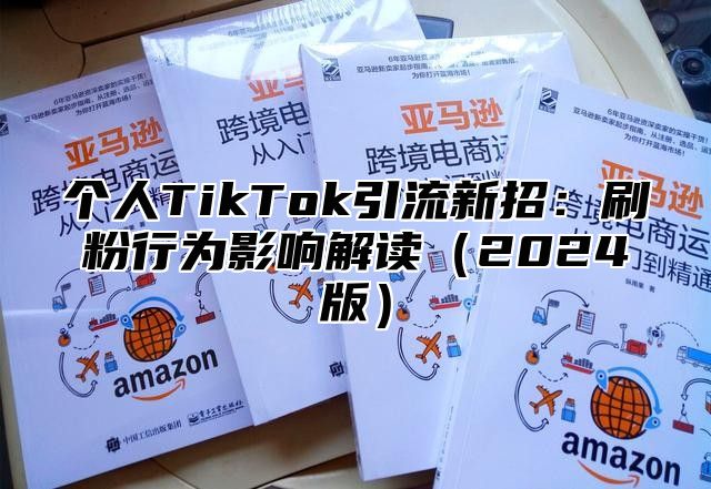 个人TikTok引流新招：刷粉行为影响解读2025版