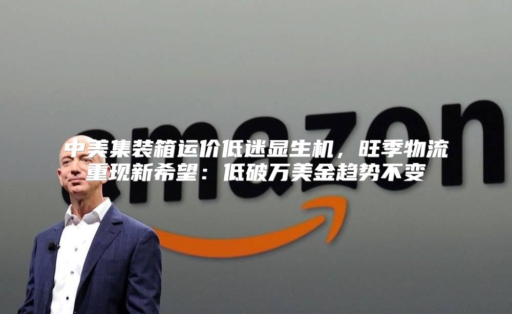 中美集装箱运价低迷显生机，旺季物流重现新希望：低破万美金趋势不变