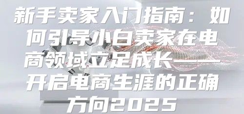 新手卖家入门指南：如何引导小白卖家在电商领域立足成长——开启电商生涯的正确方向2025