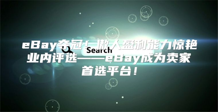 eBay夺冠！傲人盈利能力惊艳业内评选——eBay成为卖家首选平台！