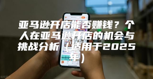 亚马逊开店能否赚钱？个人在亚马逊开店的机会与挑战分析适用于2025年