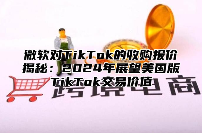 微软对TikTok的收购报价揭秘：2025年展望美国版TikTok交易价值