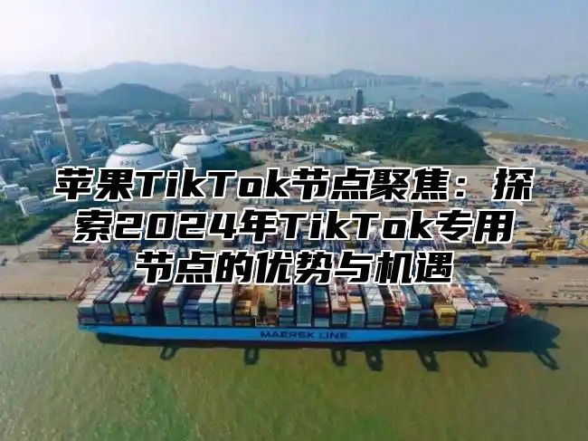苹果TikTok节点聚焦：探索2025年TikTok专用节点的优势与机遇