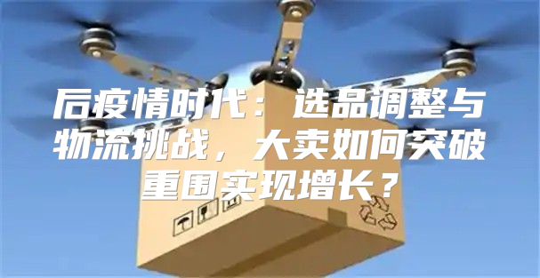 后疫情时代：选品调整与物流挑战，大卖如何突破重围实现增长？