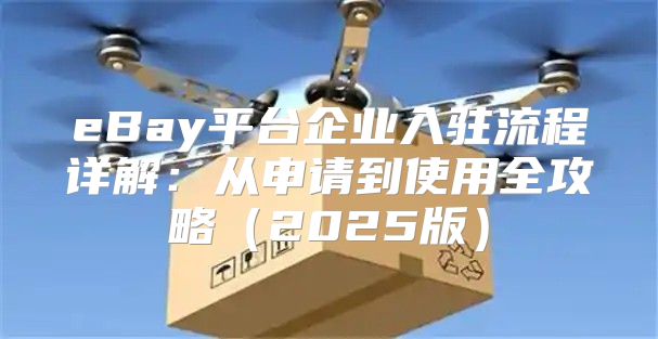 eBay平台企业入驻流程详解：从申请到使用全攻略2025版