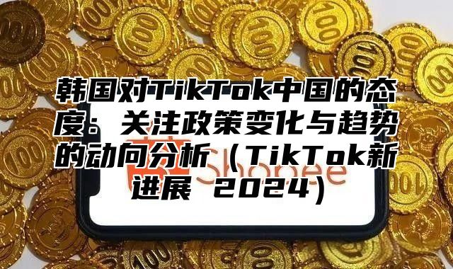 韩国对TikTok中国的态度：关注政策变化与趋势的动向分析TikTok新进展 2025