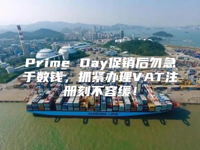 Prime Day促销后勿急于数钱，抓紧办理VAT注册刻不容缓！