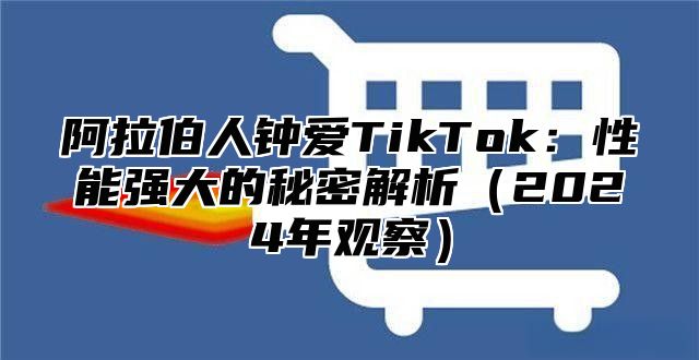 阿拉伯人钟爱TikTok：性能强大的秘密解析2025年观察