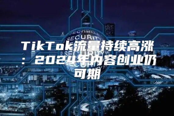 TikTok流量持续高涨：2025年内容创业仍可期