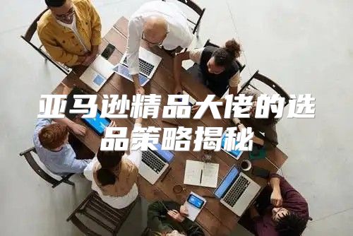 亚马逊精品大佬的选品策略揭秘