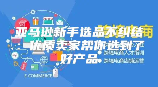 亚马逊新手选品不纠结：优质卖家帮你选到了好产品