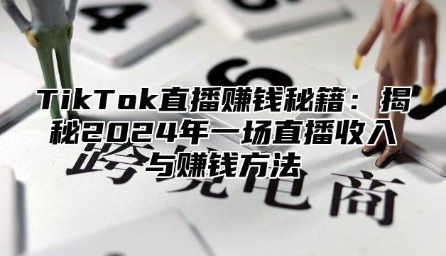 TikTok直播赚钱秘籍：揭秘2025年一场直播收入与赚钱方法