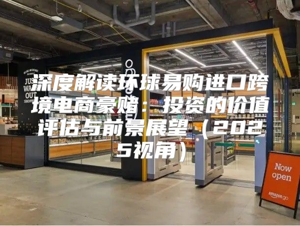 深度解读环球易购进口跨境电商豪赌：投资的价值评估与前景展望2025视角