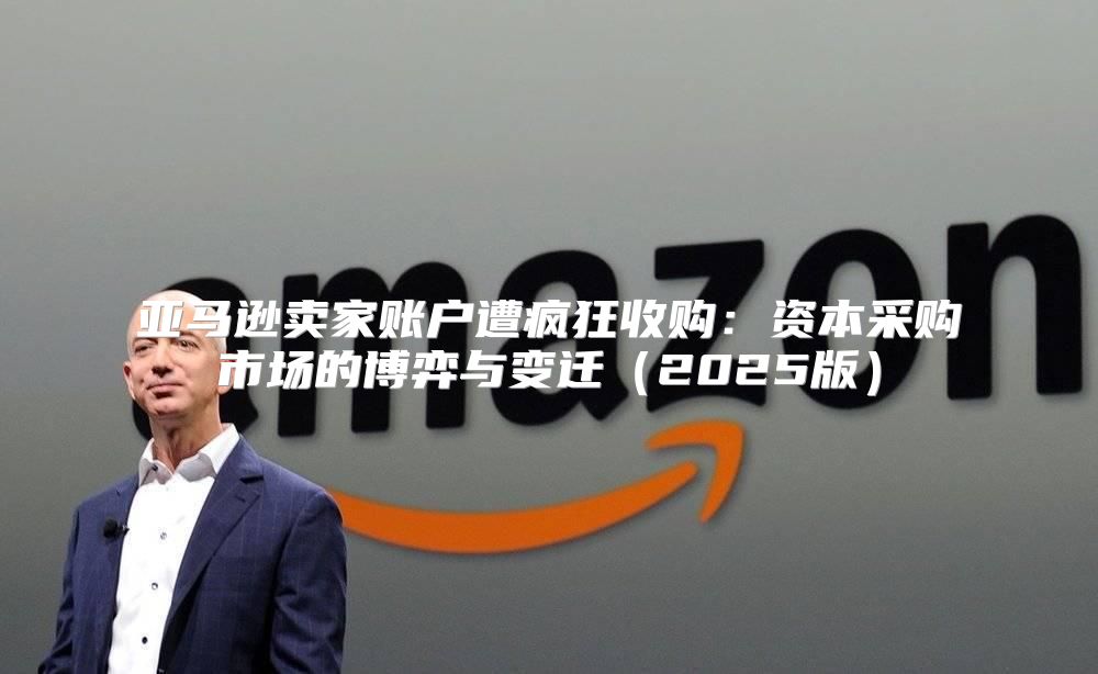 亚马逊卖家账户遭疯狂收购：资本采购市场的博弈与变迁2025版