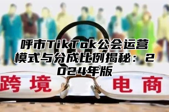 呼市TikTok公会运营模式与分成比例揭秘：2025年版