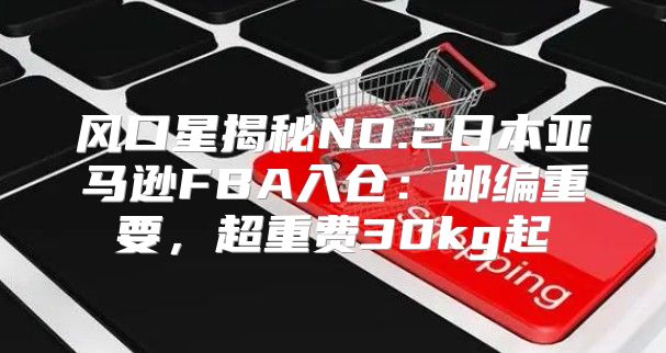 风口星揭秘NO.2日本亚马逊FBA入仓：邮编重要，超重费30kg起