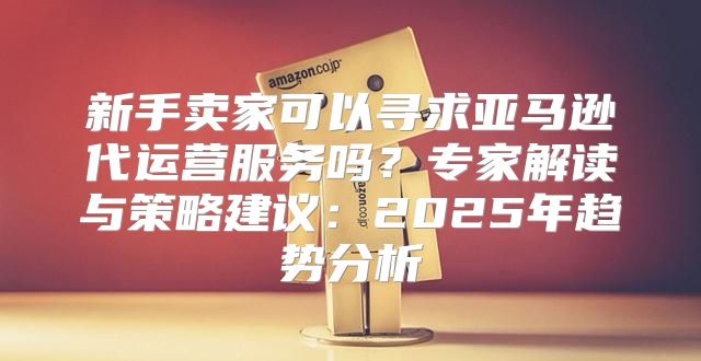 新手卖家可以寻求亚马逊代运营服务吗？专家解读与策略建议：2025年趋势分析