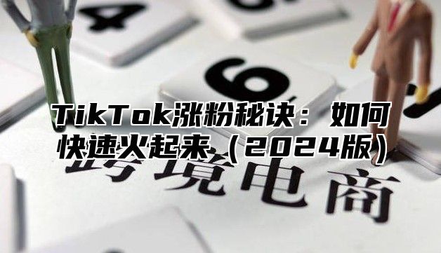 TikTok涨粉秘诀：如何快速火起来2025版