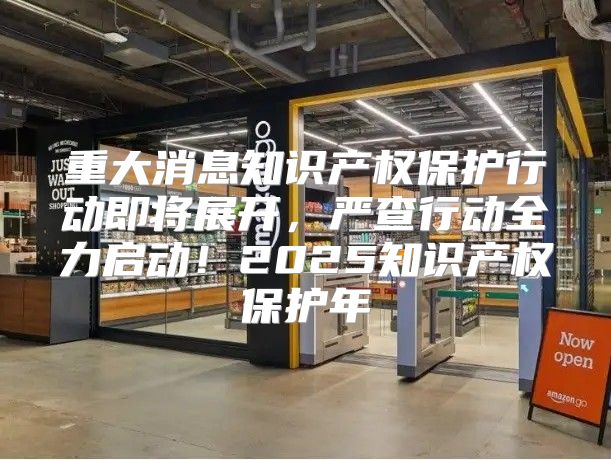 重大消息知识产权保护行动即将展开，严查行动全力启动！2025知识产权保护年
