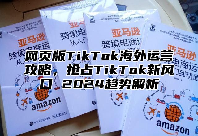 网页版TikTok海外运营攻略，抢占TikTok新风口 2025趋势解析