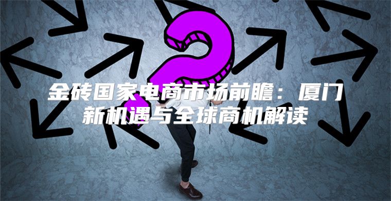 金砖国家电商市场前瞻：厦门新机遇与全球商机解读