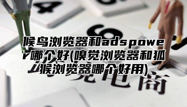候鸟浏览器和adspower哪个好(嗅觉浏览器和狐猴浏览器哪个好用)