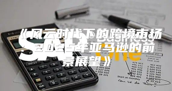 风云时代下的跨境市场：2025年亚马逊的前景展望