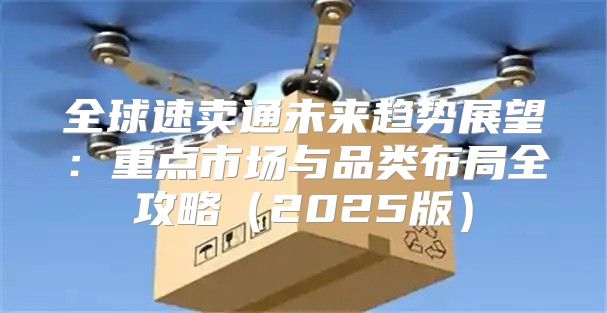 全球速卖通未来趋势展望：重点市场与品类布局全攻略2025版
