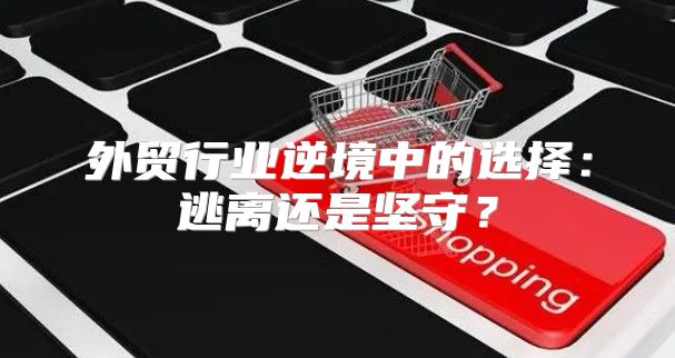 外贸行业逆境中的选择：逃离还是坚守？