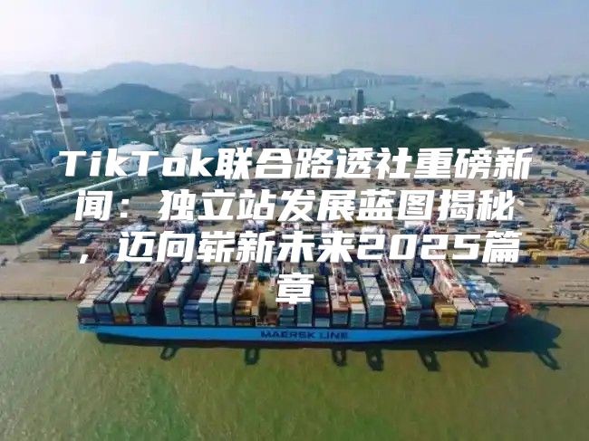 TikTok联合路透社重磅新闻：独立站发展蓝图揭秘，迈向崭新未来2025篇章