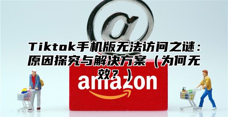 Tiktok手机版无法访问之谜：原因探究与解决方案为何无效？