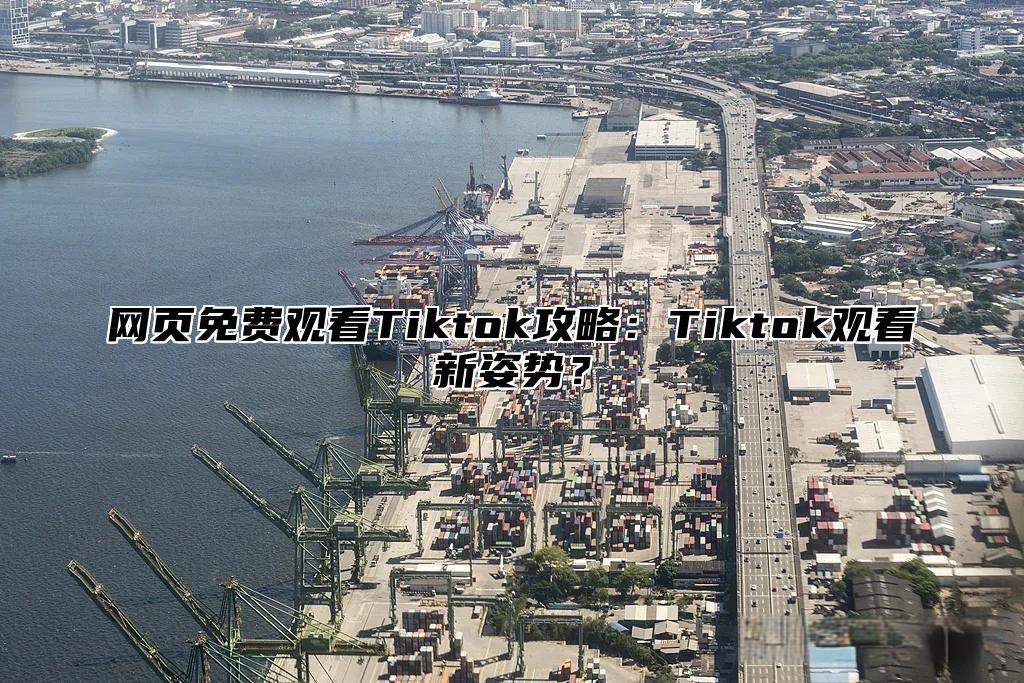 网页免费观看Tiktok攻略：Tiktok观看新姿势？