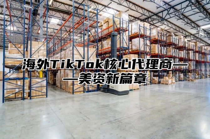 海外TikTok核心代理商——美资新篇章