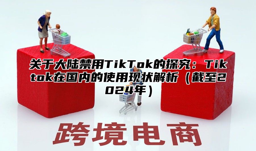 关于大陆禁用TikTok的探究：Tiktok在国内的使用现状解析截至2025年