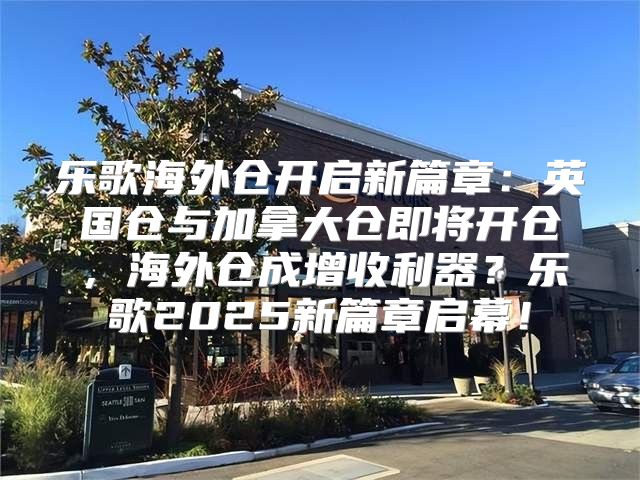 乐歌海外仓开启新篇章：英国仓与加拿大仓即将开仓，海外仓成增收利器？乐歌2025新篇章启幕！