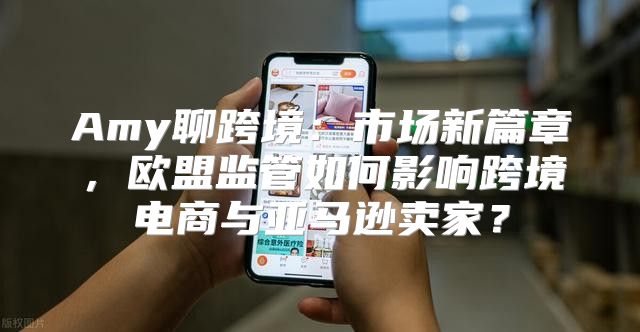 Amy聊跨境：市场新篇章，欧盟监管如何影响跨境电商与亚马逊卖家？