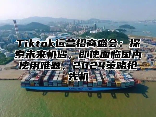 Tiktok运营招商盛会：探索未来机遇，即使面临国内使用难题，2025策略抢先机