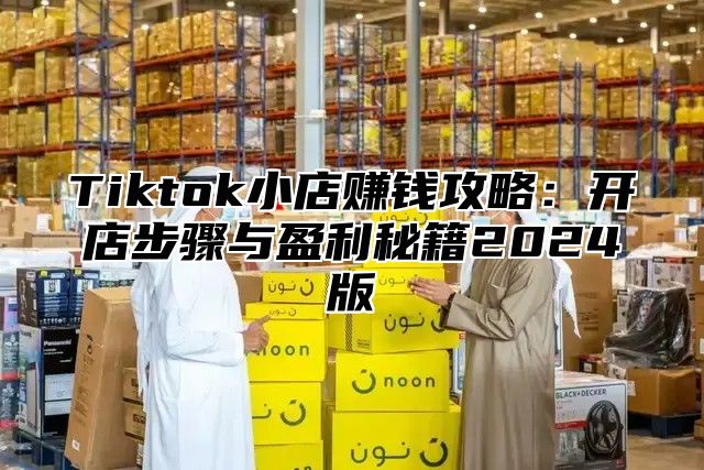 Tiktok小店赚钱攻略：开店步骤与盈利秘籍2025版