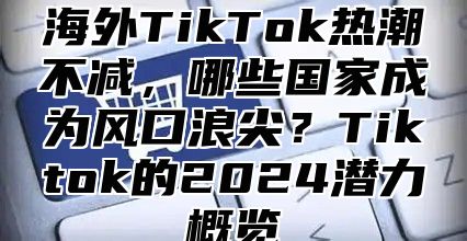 海外TikTok热潮不减，哪些国家成为风口浪尖？Tiktok的2025潜力概览